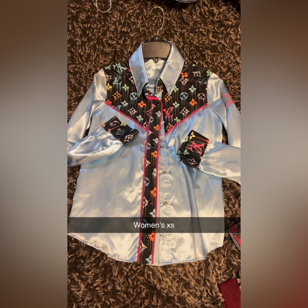 Handmade Silk Western Shirt